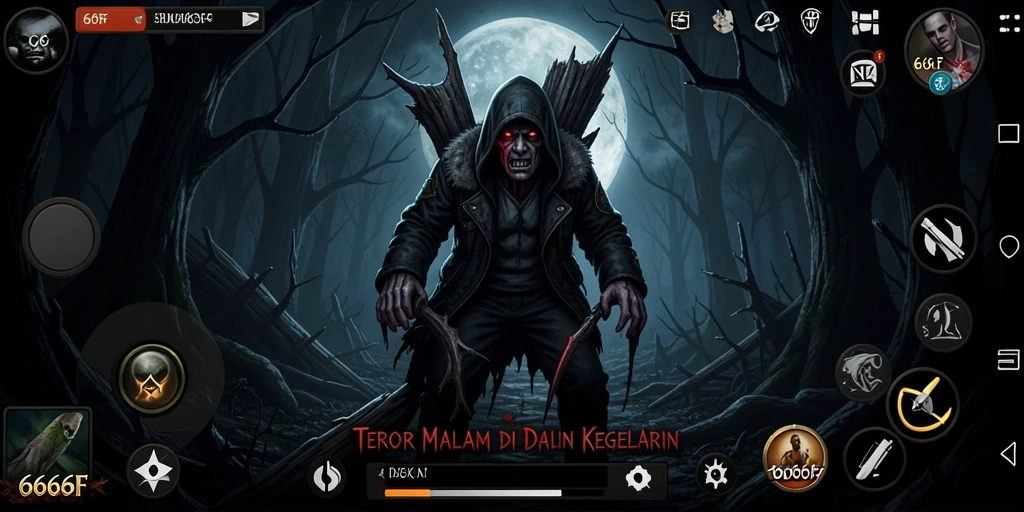 Gameplay mendebarkan dalam suasana horor yang menakutkan.