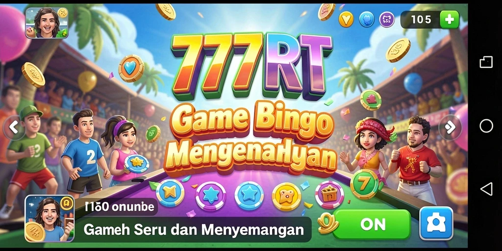 Tampilan gameplay Bingo yang seru dan mengasyikkan.
