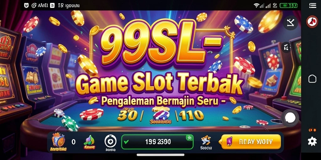 Tampilan gameplay Slot yang mendebarkan dari 99SL.