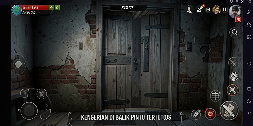 Gameplay menegangkan BATA123 dengan suasana mencekam.