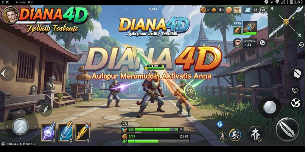 Screenshot utama DIANA4D menampilkan antarmuka pengguna yang intuitif dan fungsional.