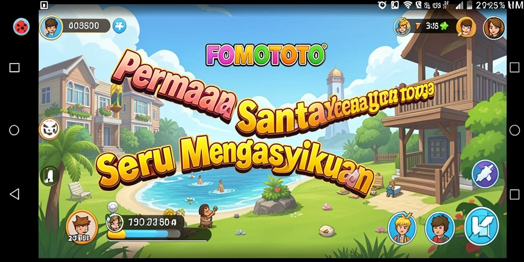 Gameplay seru dari FOMOTOTO dengan grafis menarik dan tantangan menyenangkan.