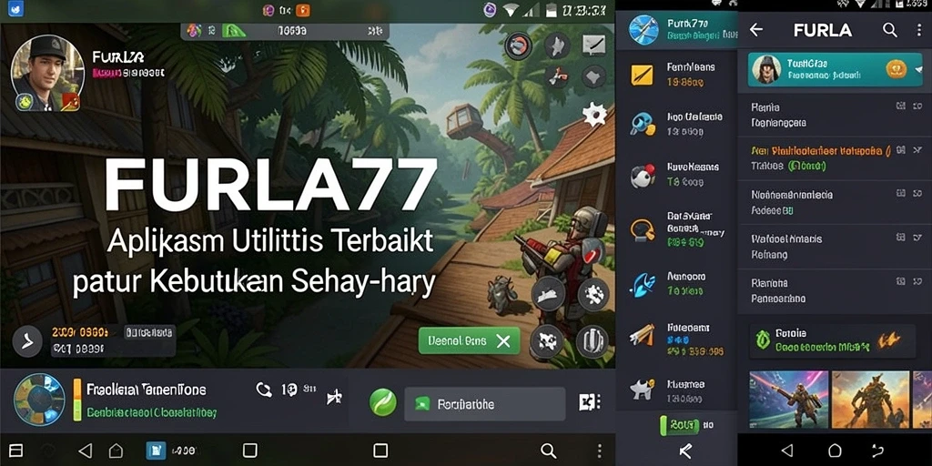 Tampilan antarmuka FURLA77 yang intuitif dan menarik.