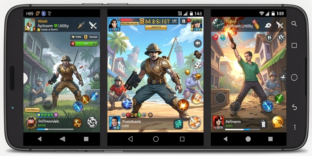 Tampilan utama aplikasi H89 dengan fitur utility yang intuitif.