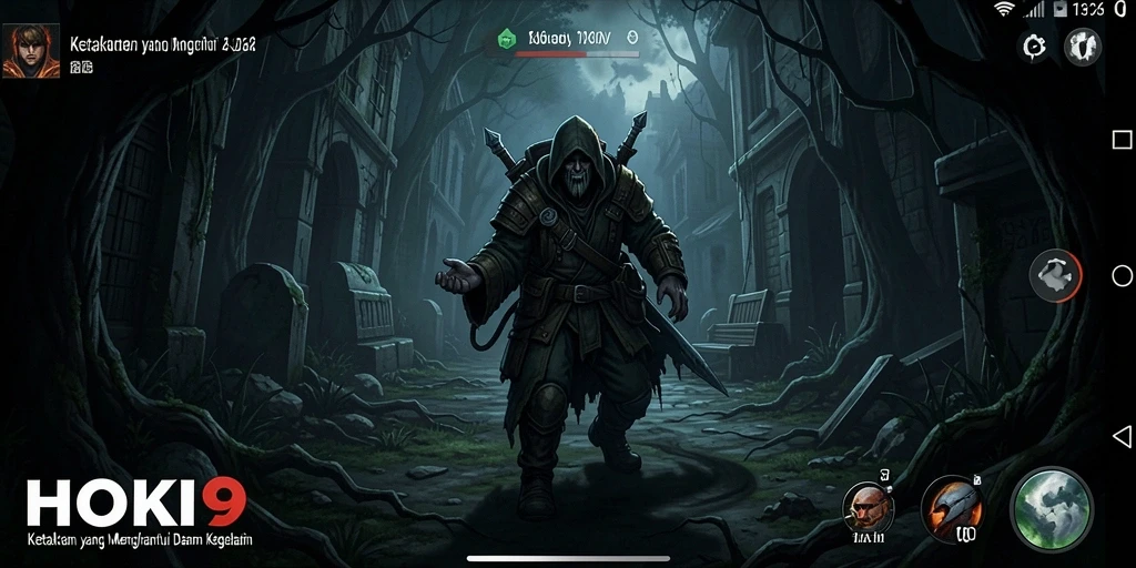 Tampilan gameplay HOKI9 yang mencekam dan penuh ketegangan.