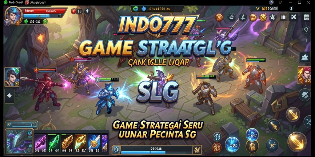 Tampilan gameplay strategi mendebarkan di INDO777.