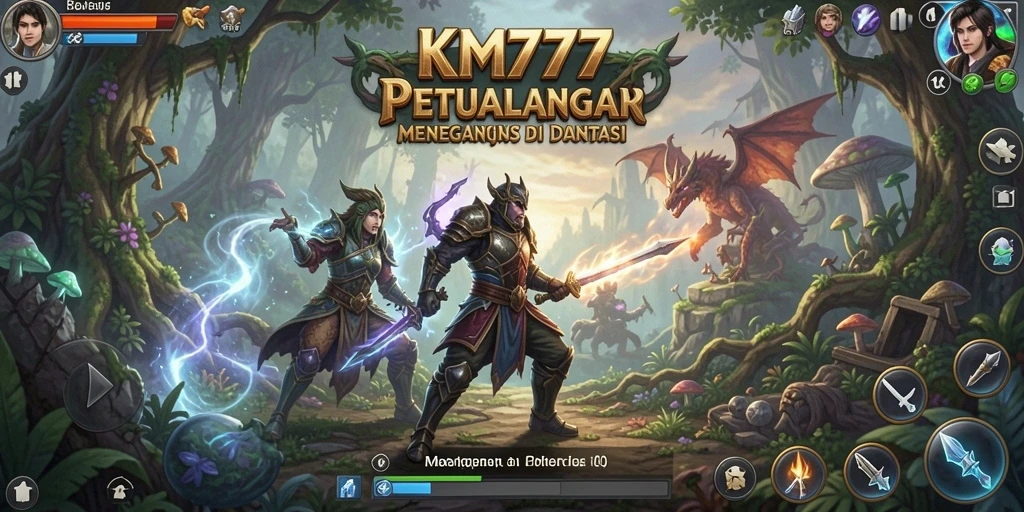 Tangkapan layar memperlihatkan momen mendebarkan dalam gameplay petualangan.