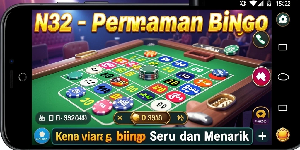 Tampilan menarik dari gameplay Bingo N32 yang mengasyikkan.