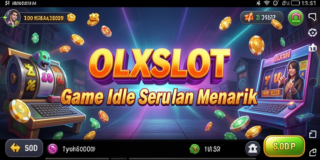 Tangkapan layar permainan OLXSLOT dengan gameplay Idle yang seru.
