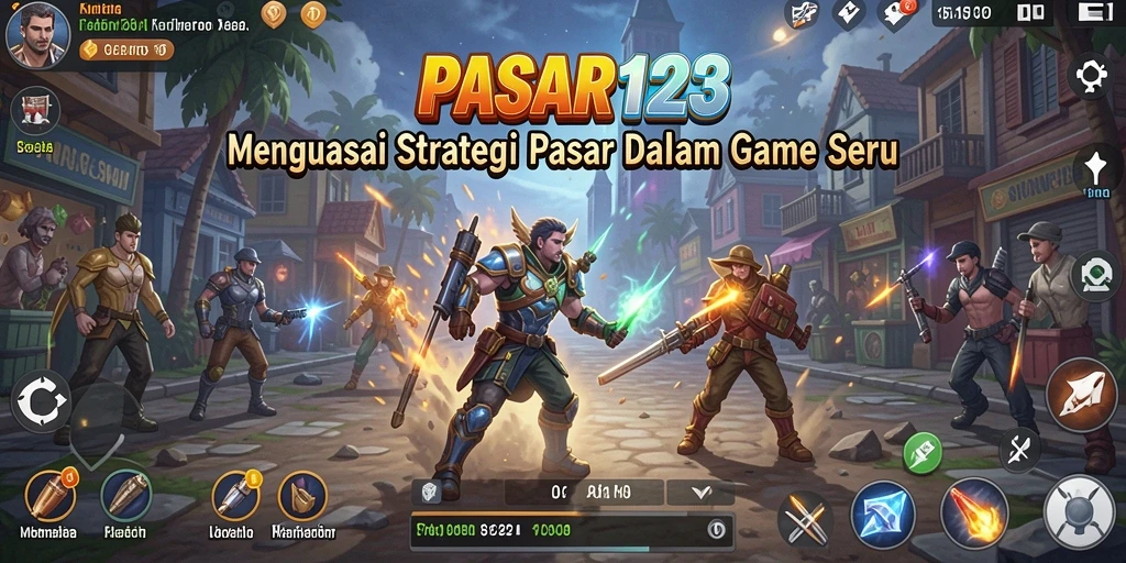 Tampilan gameplay PASAR123 dengan strategi yang mendebarkan.