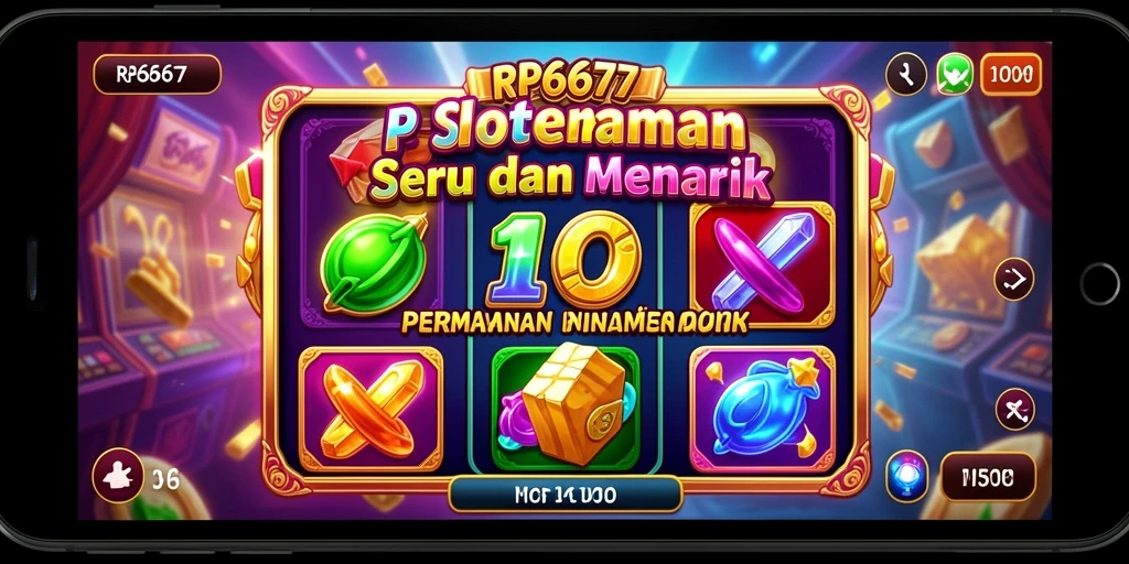Screenshot gameplay RP6677 dengan visual yang menakjubkan.