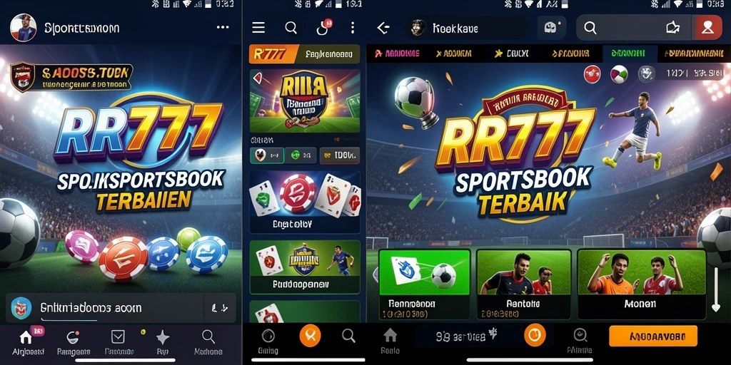 Tampilan gameplay dari aplikasi Sportsbook RR777 yang menarik.