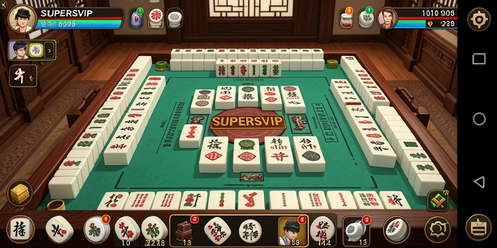 Tampilan menarik dari gameplay SUPERSVIP Mahjong yang mengasyikkan.